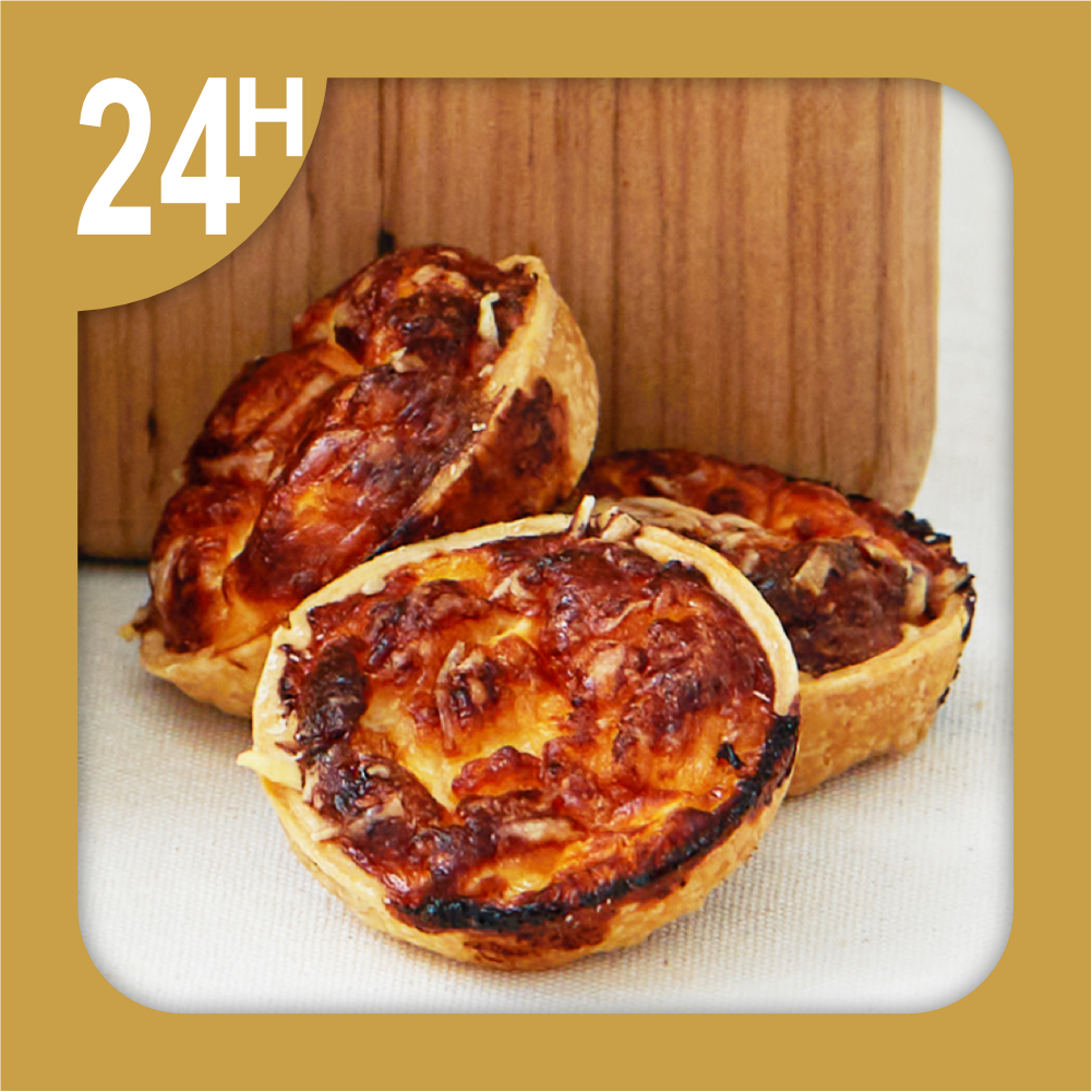 Hộp 12 bánh Quiches mặn cỡ nhỏ 